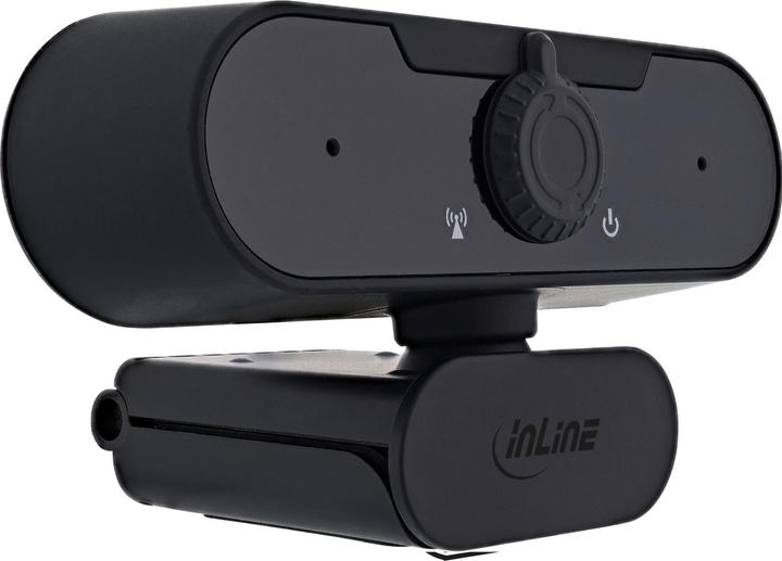 Produktbild InLine ® Webcam FullHD 1920x1080/30Hz mit Autofokus, USB Typ-C Anschlusskabel (2.10 Mpx)