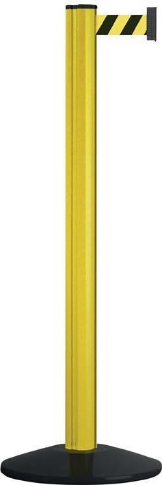 Productafbeelding Via Guide Riempaal enkel D83xH970mm zwart Riem zwart/geel Voet VG