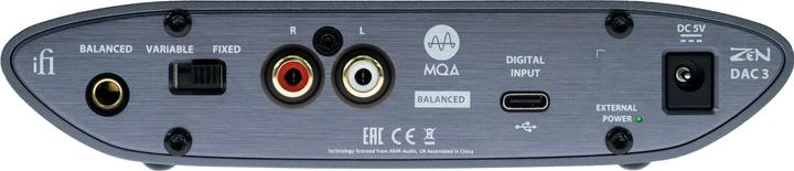 Immagine prodotto iFi Audio Zen Dac 3 (interruttore di guadagno, USB-DAC, Potenziamento dei bassi)