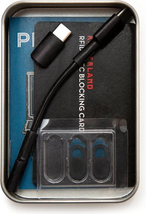 Image du produit Kikkerland Privacy Tin Kit