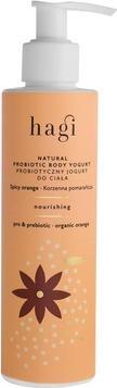 Hagi Spicy Orange Natural Probiotic Body Yogurt mit Probiotika, Sanddornextrakt und -öl, Aloe (Körpermilch, 200 ml)