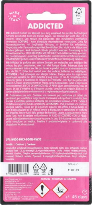 Actual product image Mr & Mrs Fragrance Cesare Fuchsia Addicted