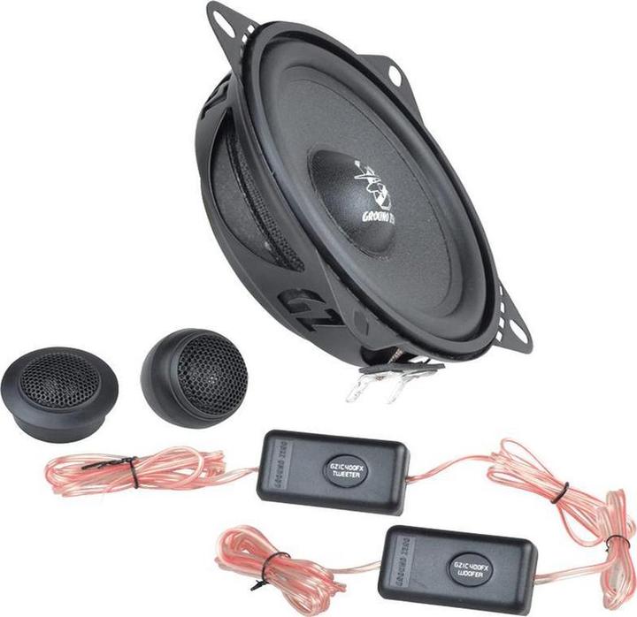 Produktbild Ground Zero GZIC 400FX - Autolautsprecher - Lautsprecher set compo 10 cm - flache Lautsprecher - fla (10 cm)