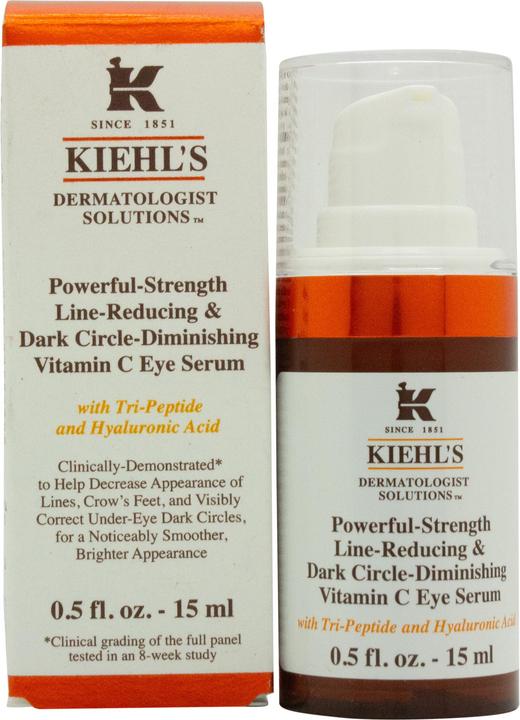 Kiehl's Dermatologist Solutions Powerful-Strength (Eye care serum, 15 ml, Day)