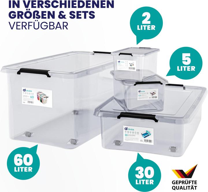 Produktbild Deuba Aufbewahrungsbox (20 x 15 x 12 cm, 2 l)