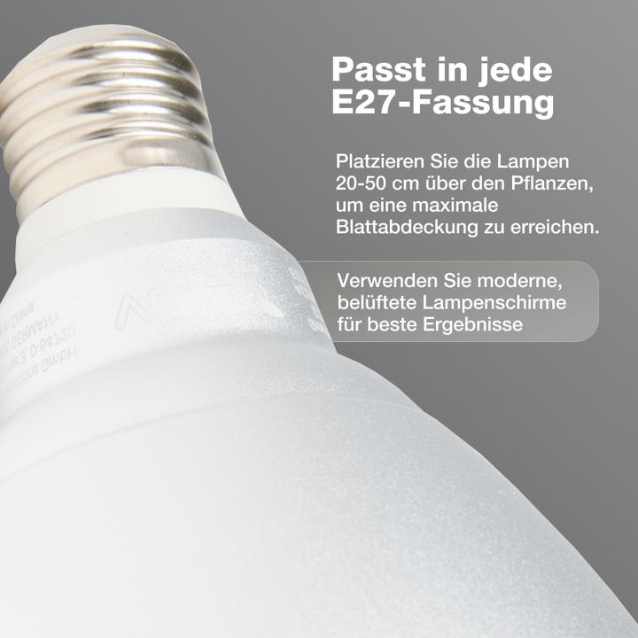 Produktbild Venso E27 Pflanzenlampe "Indoor plants" 15W 60° (LED)