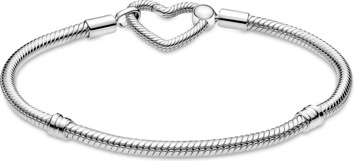 Immagine prodotto Pandora Momenti cuore (18 cm, Argento 925)