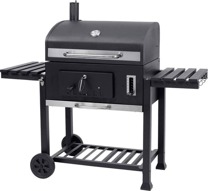 Produktbild Tepro Garten Toronto XXL Holzkohle, Grillwagen Grill Schwarz (37.50 kg)