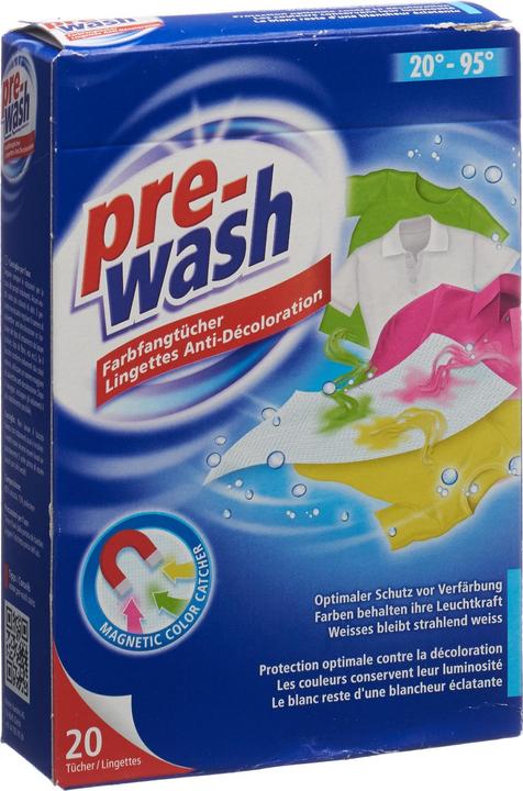 Produktbild Pre-wash Farbfangtücher (20 Waschgänge, Tücher)