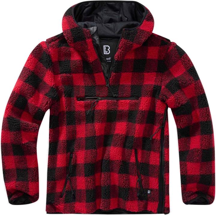 Brandit Teddyfleece Worker Pullover Jacket - 13975 (L, 5XL)