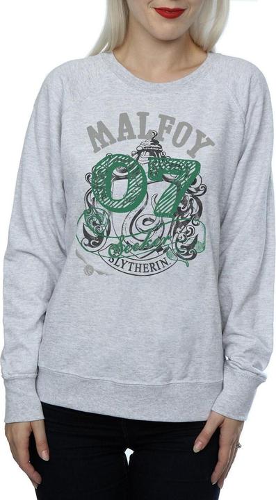 Actual product image Womens/Ladies Seeker Draco Malfoy Sweatshirt (L)