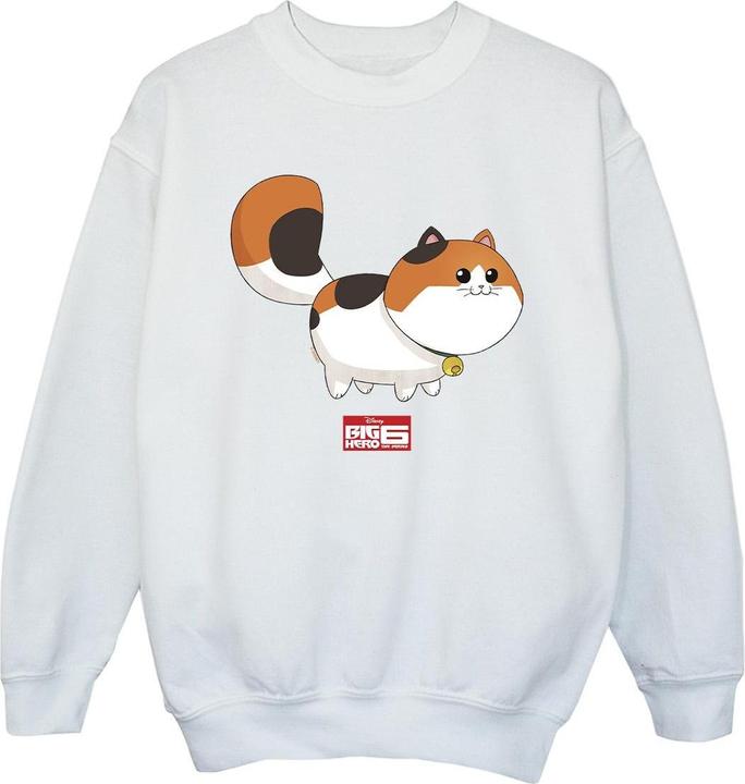 Disney Big Hero 6 Baymax Kitten Pose Sweatshirt Mädchen (140, 146)