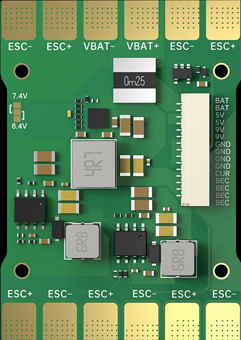 Actual product image iFlight BLITZ Wing H743 Flight Controller (Drone remote control)