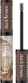 Claresa Wimperntusche für Augenbrauen Brow Bro 02 Dunkelbraun (Braun)