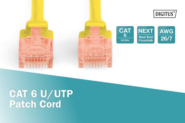 Produktbild Digitus Netzwerkkabel (U/UTP, CAT6, 2 m)