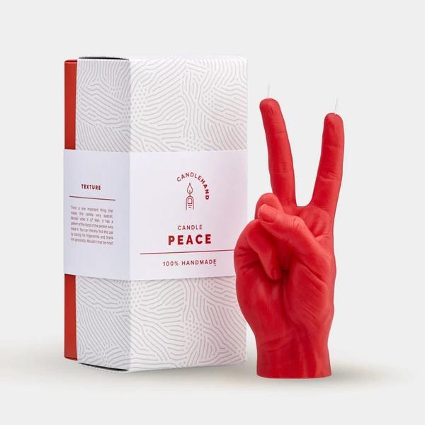 Actual product image Candle Hand Victory (1 pcs.)