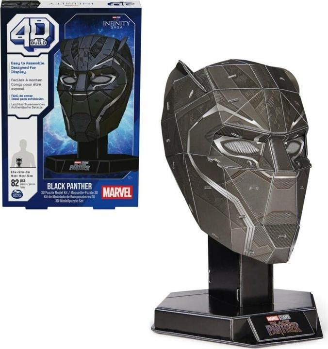 Produktbild Spin Master FDP APZ Marvel Black Panther Mask GML (82 Teile)