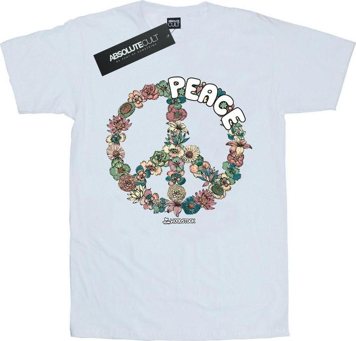 Woodstock Floral Peace TShirt (XL)