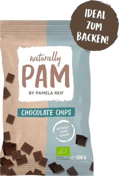 Actual product image Naturally Pam Organic Chocolate Chips 100 g (103 g)