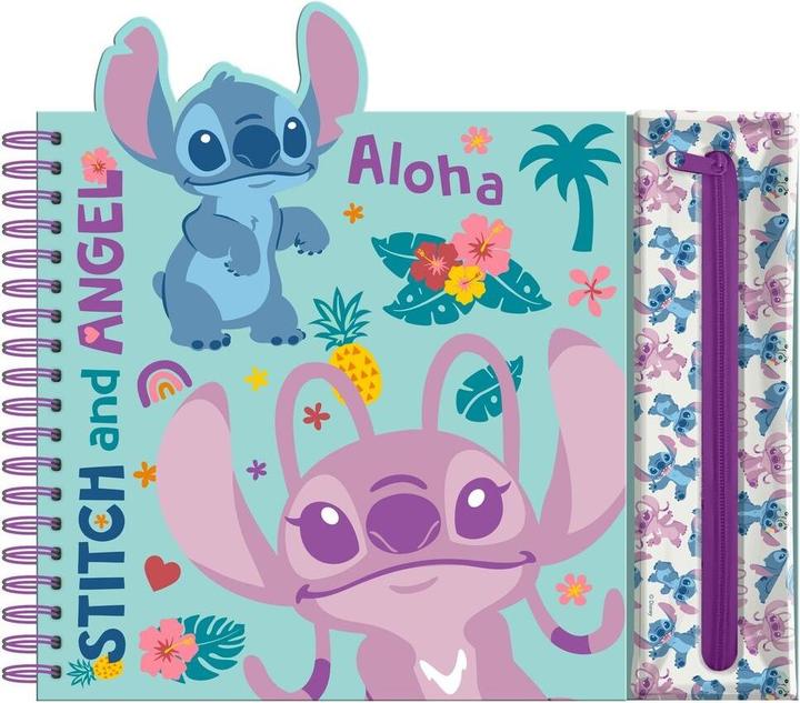 Produktbild Kids Licensing Stitch Notizbuch mit Stiften
