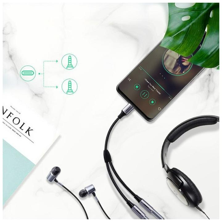 Produktbild Ugreen USB-C – 3.5mm Buchse (0.25 m, 3.5mm Klinke (AUX))