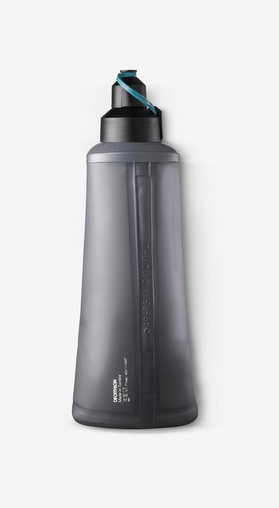 Actual product image Forclaz Drinking bottle water filter 1 litre flexible compressible - MT900 (1 l)