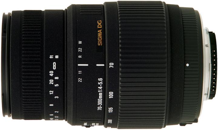 Produktbild Sigma 70-300mm, f/4.0-5.6 DG Macro, Canon (Canon EF-S, APS-C / DX)
