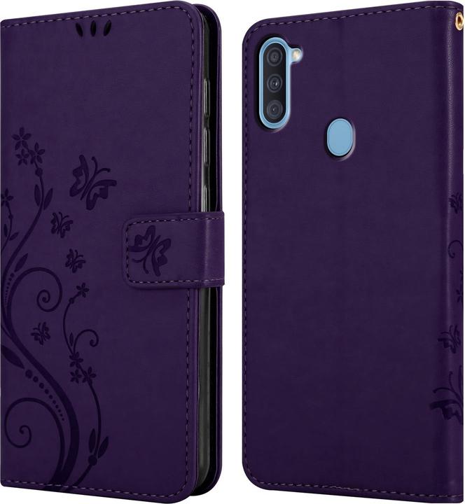 Produktbild Cadorabo Flower Book Cover (Samsung Galaxy A11, Samsung Galaxy M11)