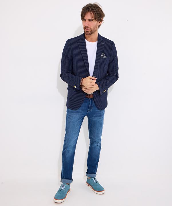 Actual product image Joe Browns Pinstripe Seersucker Suit Blazer (Frequency band 38 (2600 MHz))
