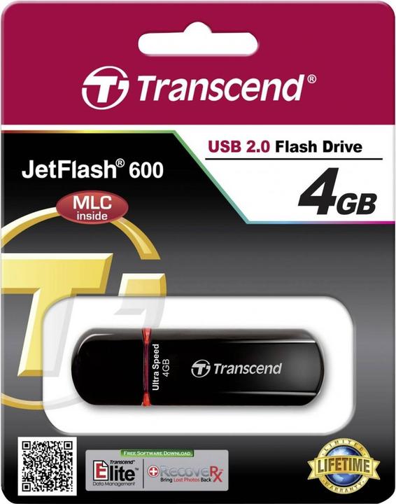 Actual product image Transcend JetFlash (4 GB, USB-A)