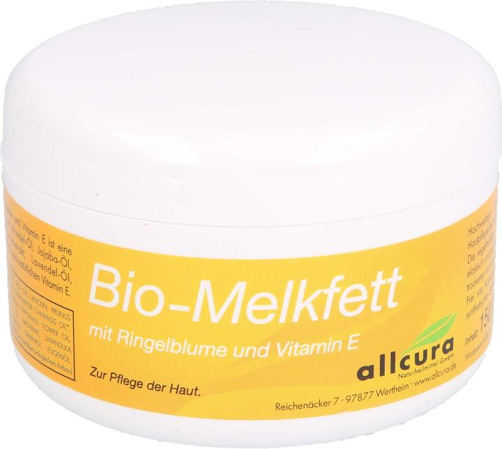 Produktbild Allcura Melkfett Bio mit Ringelblume und Vitamin E, 150 ml Creme (150 ml)