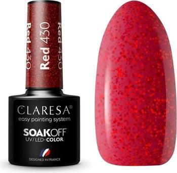 Claresa 430 RED UV Nail Polish 5ml (UV-Gel Lack)