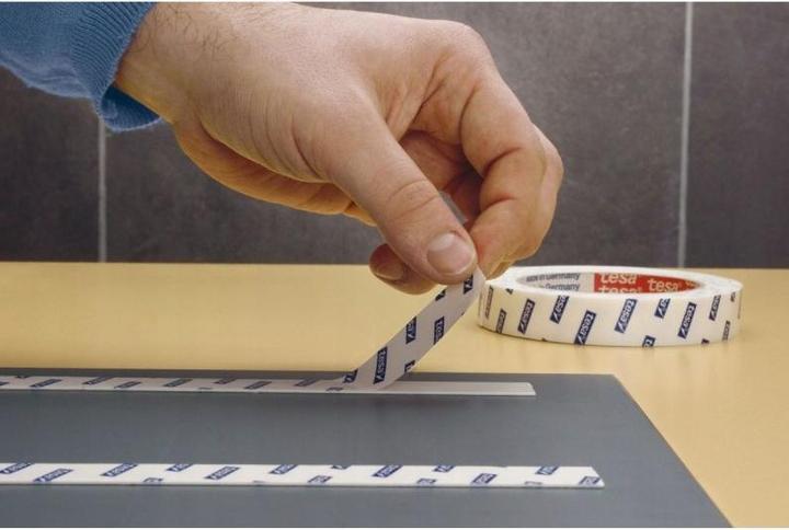 Produktbild tesa 55733-00020 Powerbond Spiegel-Klebeband, doppelseitig (19 mm)