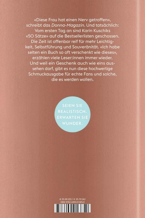 Produktbild 50 Sätze, die das Leben leichter machen (Deutsch, Karin Kuschik, 2023)