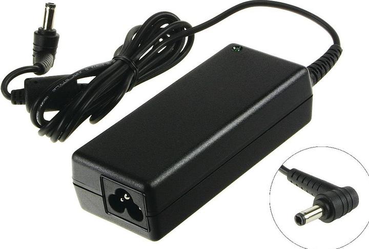 Delta AC Adapter 3.42A, 65W 19V 3 Pin Socket includes power cable (65 W)