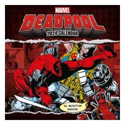 Image du produit Pyramid Marvel calendrier 2024 Deadpool (30 x 30 cm, Anglais)