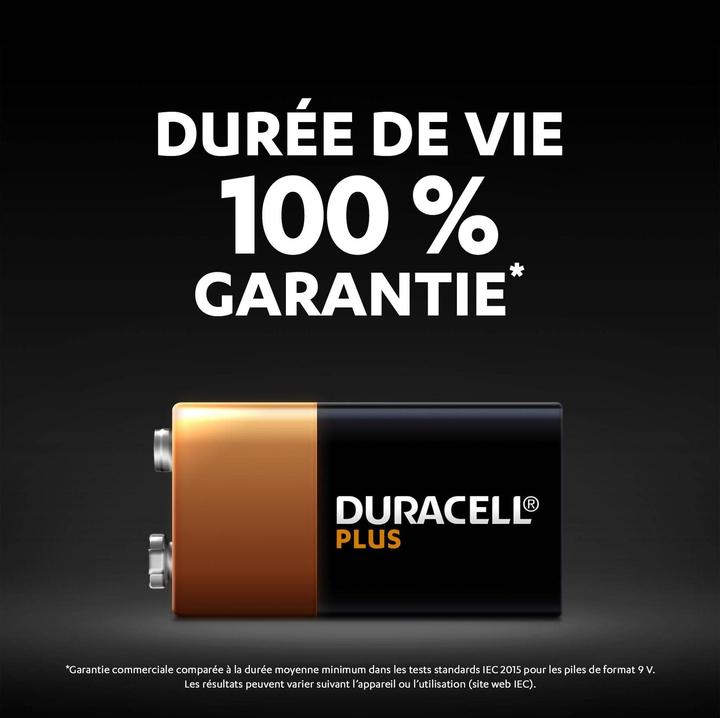 Produktbild Duracell Plus (1 Stk., 9V Block)