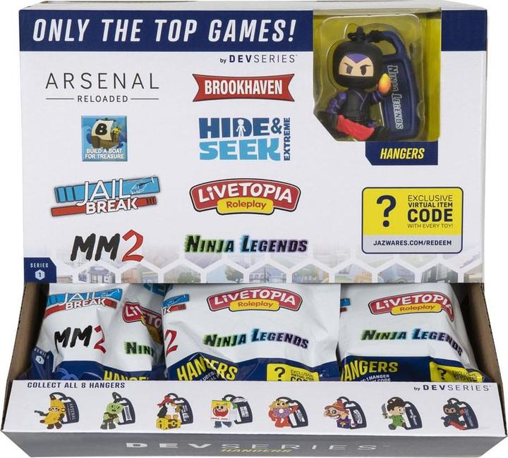 Actual product image DEVSeries Dev Series Keychain Blind Packs 4 cm Assortment (9)