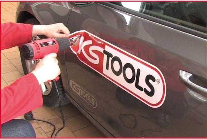 Produktbild KS Tools Heissluftgebläsepistolen-Satzincl. 4 Aufsätze