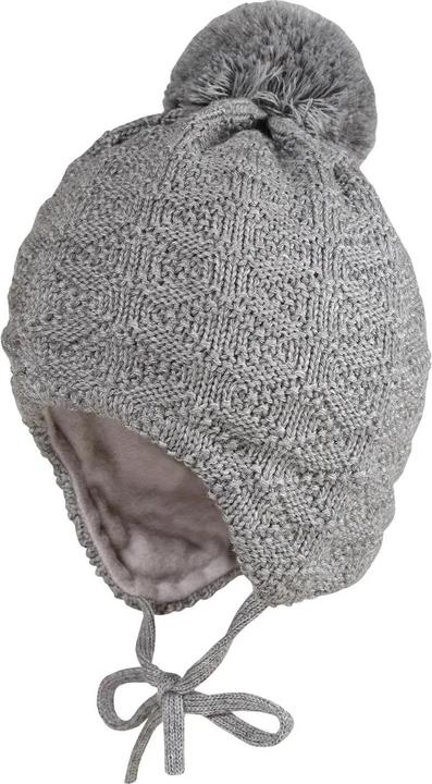 Maximo Wintermütze Pompon graumeliert Gr. 53 (53)