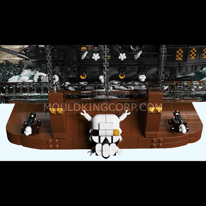 Actual product image Mould King Ship in a bottle Black Pearl