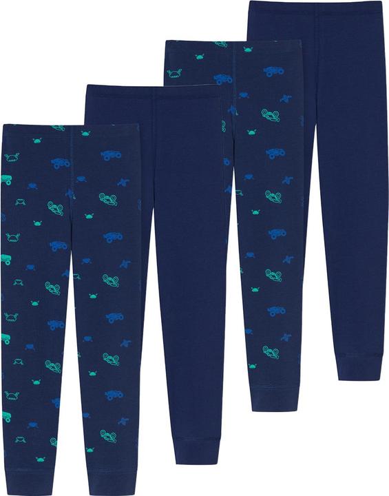 Immagine prodotto Schiesser Confezione da 4 pantaloni lunghi in cotone organico 95/5 (92, confezione da 4)