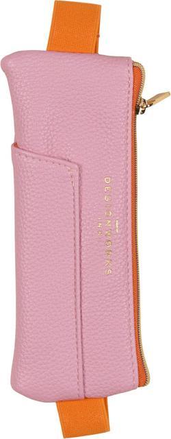Produktbild Designworks Vegan Leather Pen Pouch - Pink | Orange