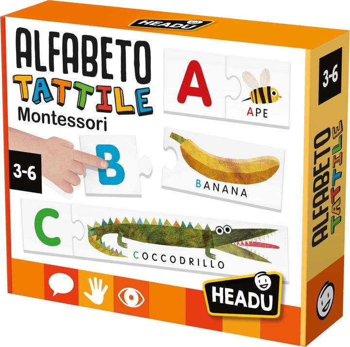 Actual product image Sombo IT Montessori Alfabeto Tattile (Italian)