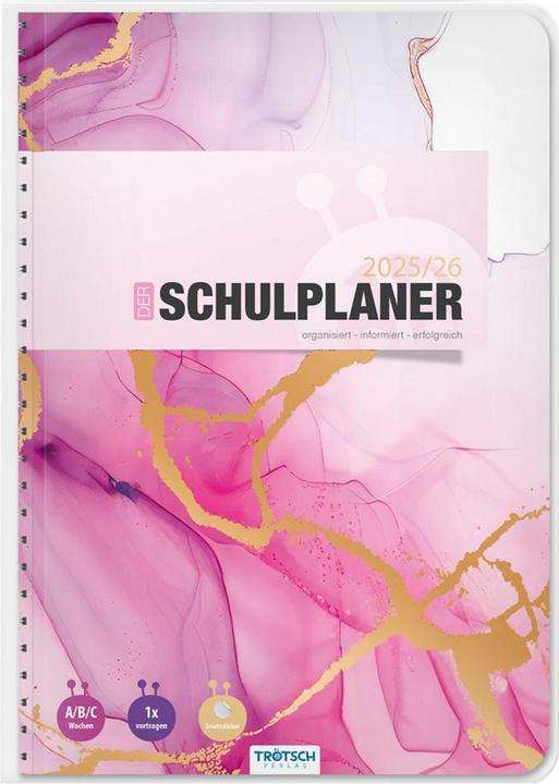 Immagine prodotto Schulplaner Pink 25/26 (A5, Tedesco)