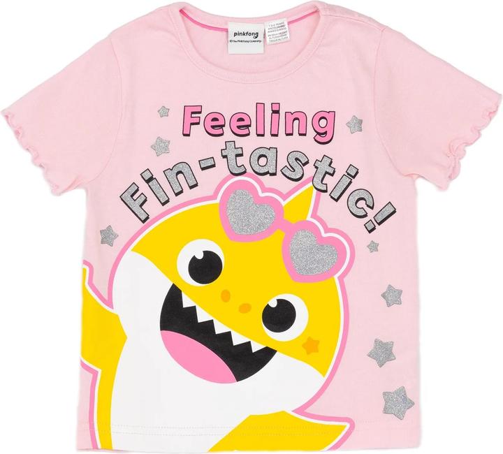 Produktbild Pinkfong Feeling FinTastic Schlafanzug mit Shorts Mädchen (104)