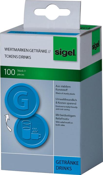 Produktbild Sigel Wertmarken Getränke