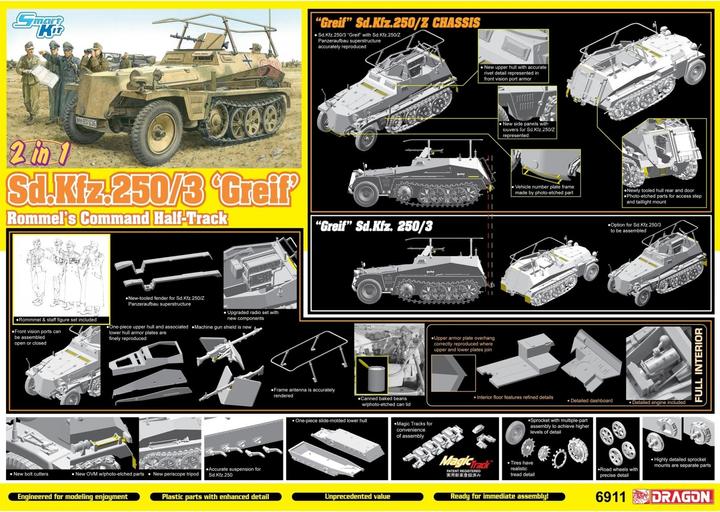 Actual product image 1:35 Sd.Kfz.250/3 "Griffin