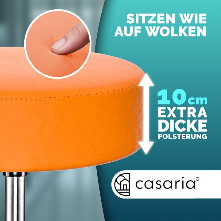 Produktbild Casaria Rollhocker