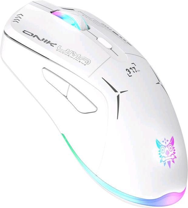 Actual product image Onikuma CW917 gaming mouse (white) (Wireless)